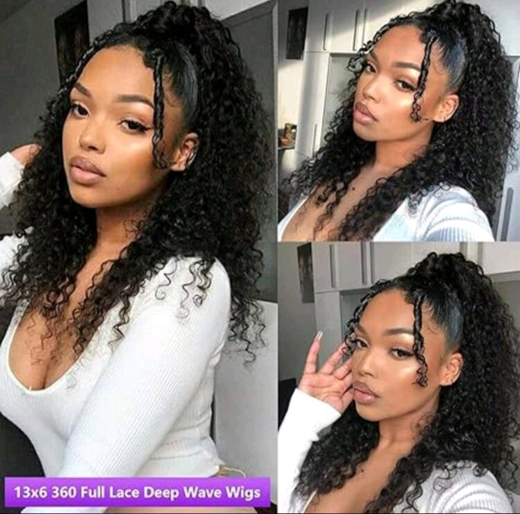 22 Inch Lace Frontal 360 wigs
